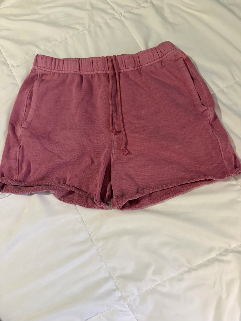 Champion Women's Athletic Drawstring Shorts - Dusty Rose